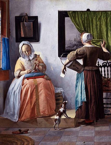 Gabriel Metsu Woman Reading a Letter oil painting picture